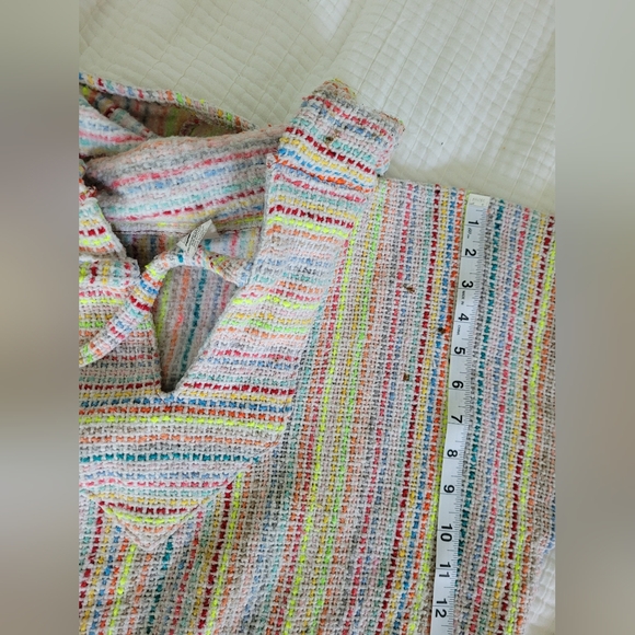 Pastel Baja Hoodie Drug Rug Skate Surf Multicolor | size l - Picture 7 of 9